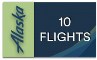 Given to pilots who complete at least 10 flights with AlaskaVA